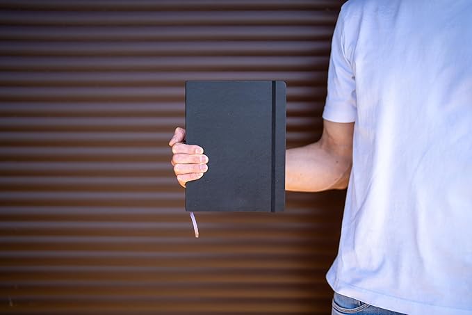 Moleskine Cahier Journals, Soft Cover, XL (7.5" x 9.5") Ruled/Lined, Black, 120 Pages (Set of 3)