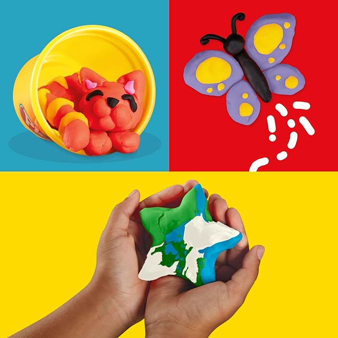 Play-Doh Bulk Pack of 48 Cans, 6 Sets of 8 Modeling Compound Colors, 3oz, Back to School Gifts & Prizes for Students & Classroom, Preschool Toys for Kids, Ages 2+ (Amazon Exclusive)
