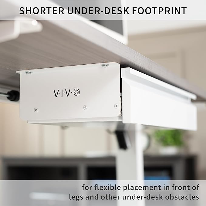 VIVO 22 inch Under Desk Slide Out Drawer Without Shell, Home Office Storage Organizer, White, DESK-AC03A-22W