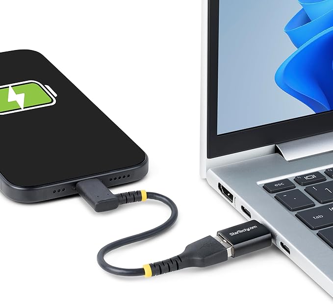 StarTech.com USB-C to USB-A Adapter, USB 5Gbps, Compact USB-C Male to USB-A Female Adapter, Durable Metal Housing, M/F