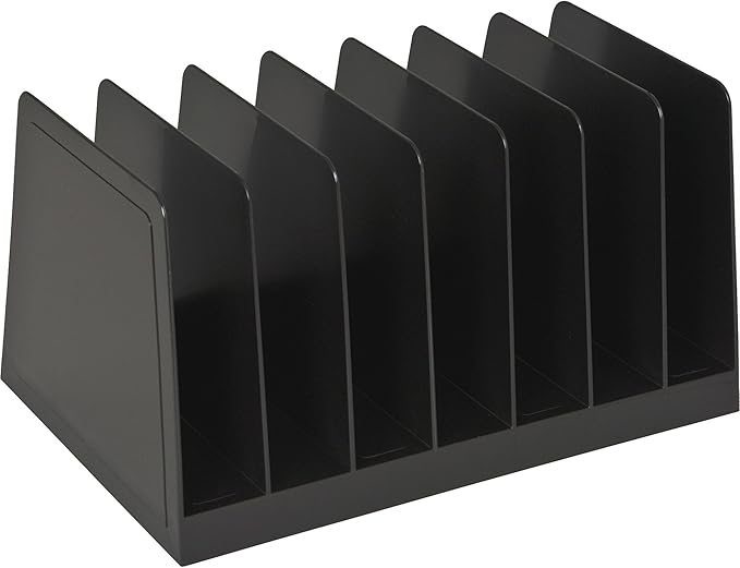 Business Source Desk Step Sorter, 1 LB, Black, Model:BSN11876