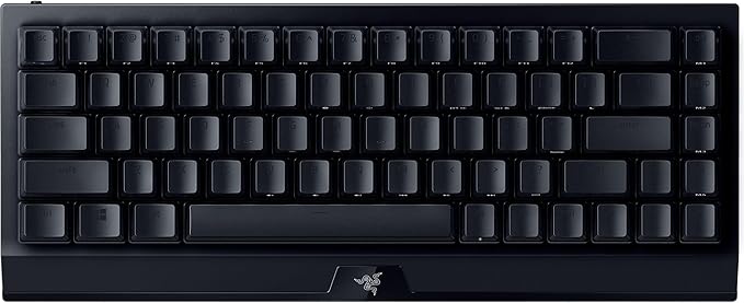 Razer BlackWidow V3 Mini HyperSpeed 65% Wireless Mechanical Gaming Keyboard: Yellow Mechanical Switches Linear & Silent - Phantom Pudding Keycaps - Chroma RGB - Up to 200 Hr Battery - Snap Tap