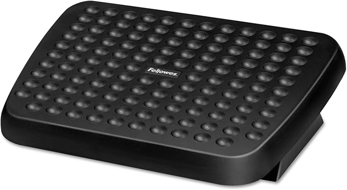 Fellowes 48121 Standard Footrest, 2 Position, 17-5/8x13-1/8x3-3/4, Graphite