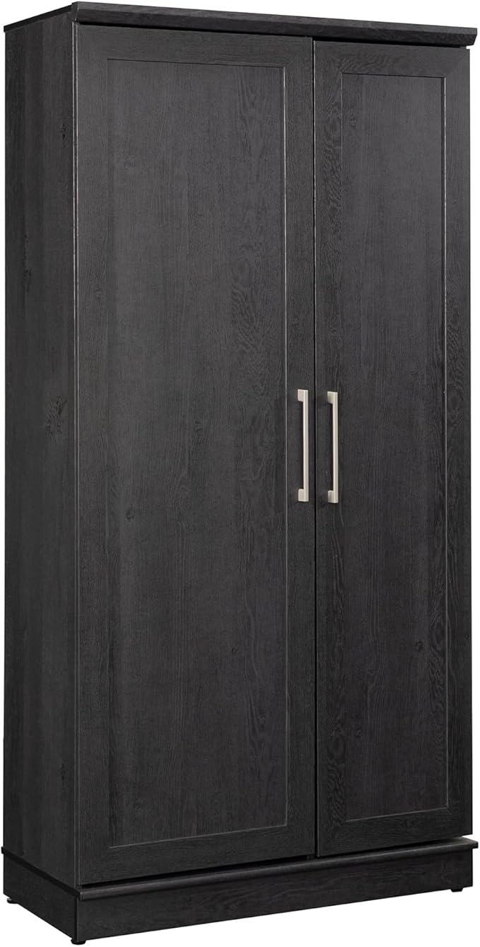 Sauder HomePlus Storage Cabinet, Raven Oak Finish