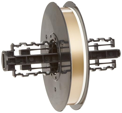 Brady B30C-500-595-GD 100' Length x 0.500" Width, B-595 Vinyl, Gold BBP31 Indoor/Outdoor Tape
