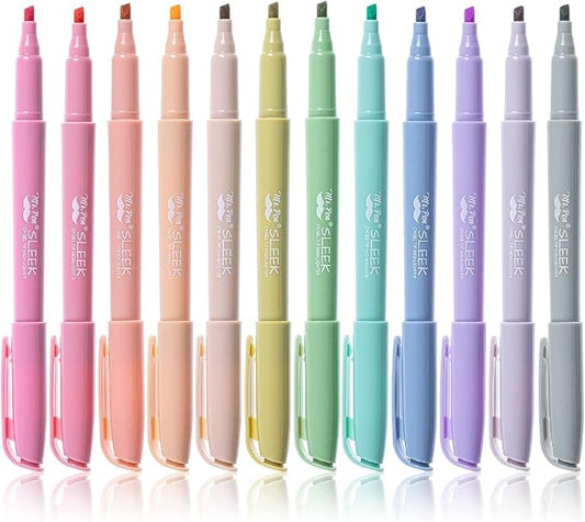 Mr. Pen- Highlighters, 12 Pack, Chisel Tip, Multi Colors, Highlighters Assorted Colors