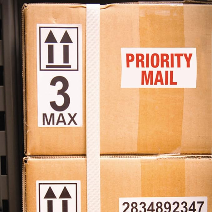 Brother QL-810W Professional Label Printer with USB and WIFI connectivity, Ultra-Fast printing up to 110 labels per minute with Standard Address label in Monochrome, Black & Red Printing Available