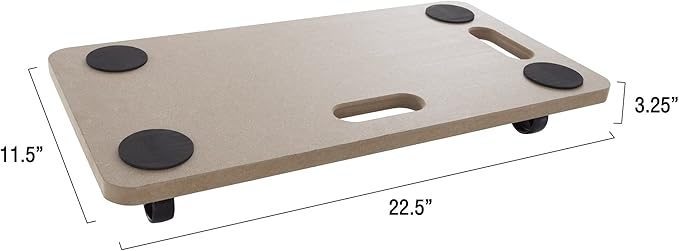 Dolly Cart – Multipurpose Furniture Mover for Appliances and Boxes with 440lbs Weight Capacity – Moving Supplies by Stalwart