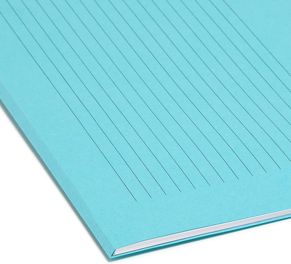 Smead SuperTab Notes Folder, Oversized 1/3-Cut Tab, Letter Size, Assorted Colors, 12 per Pack (11650)