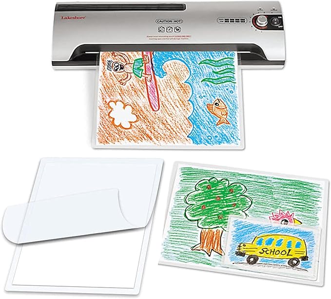 Coopaty Thermal Laminating Pouches, 9 x 11.5-Inches, 3 Mil Thick, Clear Laminating Sheets (200 Pack)