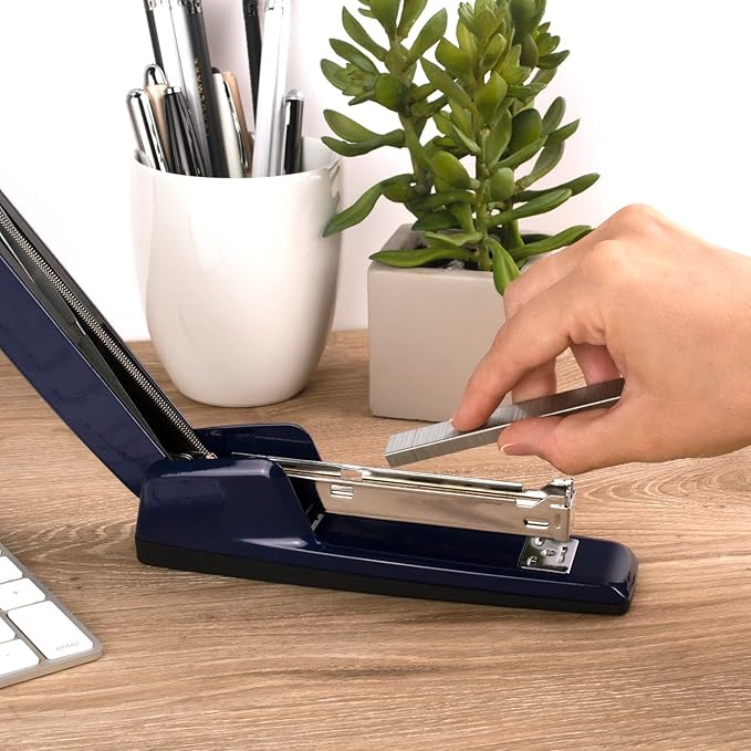Swingline Stapler, 30 Sheet Capacity, 747 Business Stapler, Jam Free, Metal, Royal Blue (74729)