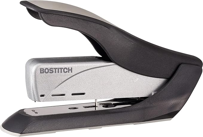 Bostitch Office inHANCE Heavy Duty Stapler, 65-Sheet Capacity, Black/Silver