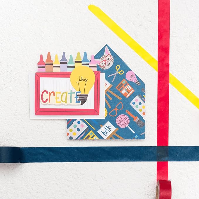 We R Memory Keepers Mini Envelope Punch Board, Scoring Tool, Corner Punch, Measuring Guide, Envelopes for Party Invitations, Graduation, Birthday Cards, Party Decorations, Office Handouts, and More