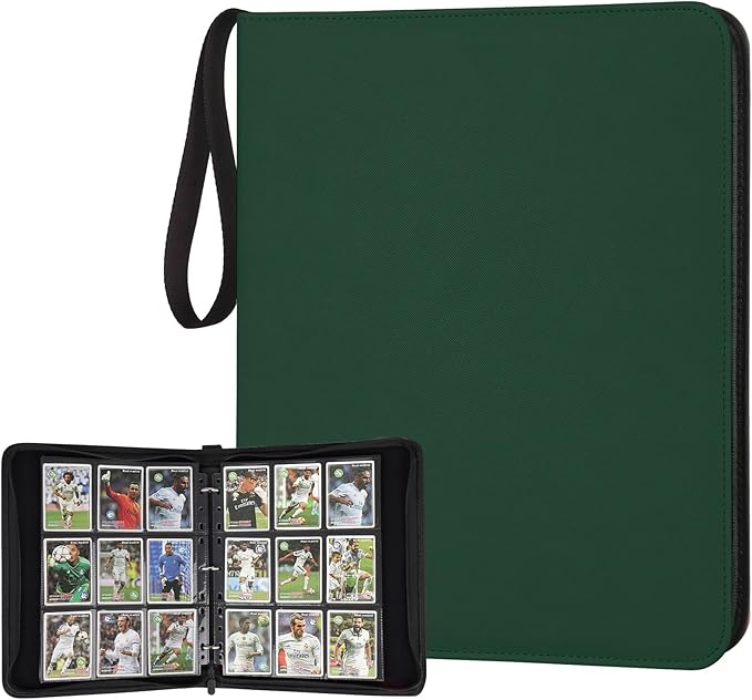 Trading Card Binder, Card Collection Binder Album Folder with 720 Side Loading Pockets, 9 Pocket Trading Card Album Folder for TGC,MTG, Baseball Cards, Yugioh