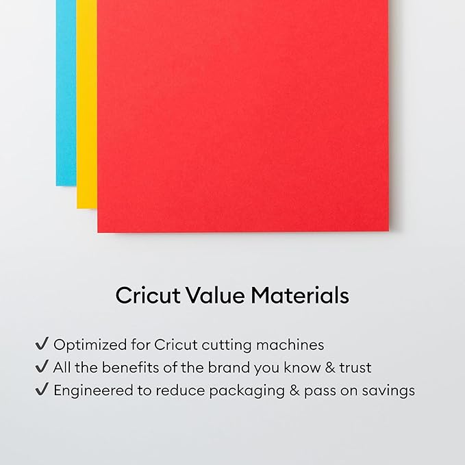 Cricut® Value Cardstock, Bright Bows Sampler - 8.5 in x 11 in (80 ct)