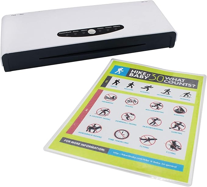 Thermal Laminating Pouches 9"x11.5" Inches, 3mil 50Pack, Laminating Sheets, Clear, Letter Size,Office and School Supplies