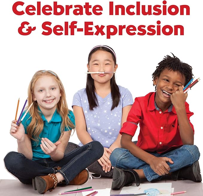 Faber-Castell World Colors Ecopencils, 27 Count - Diverse Skin Tone Colored Pencils For Kids