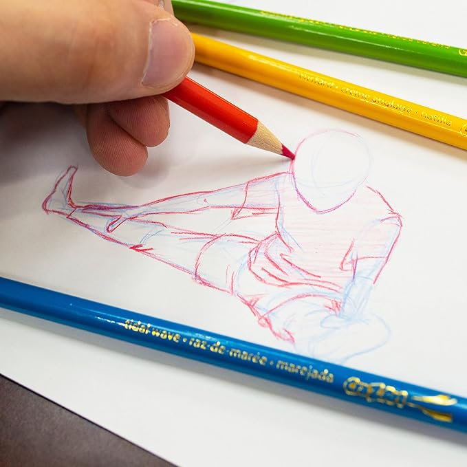 Cra-Z-Art Markers, Crayons, Colored Pencil Back To School Bundle for K-2nd Grade (Pack of 2)