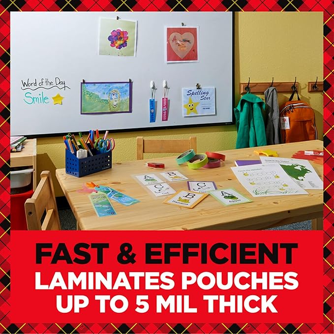 Scotch Thermal Laminator, 2 Roller System for a Professional Finish, Use for Home, Office or School, Suitable for use with Photos (TL901X)