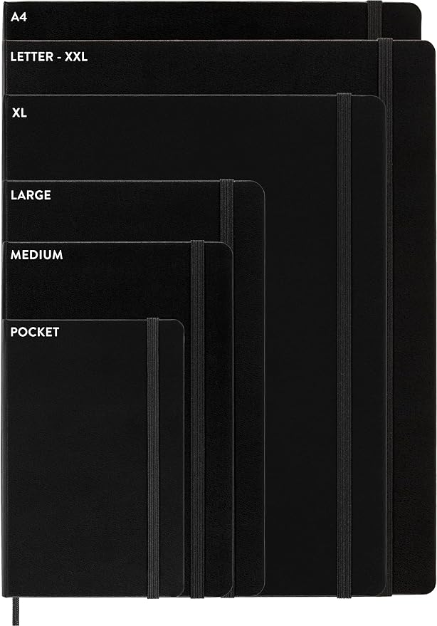 Moleskine Classic Notebook, Hard Cover, Large (5" x 8.25") Ruled/Lined, Forest Green, 240 Pages