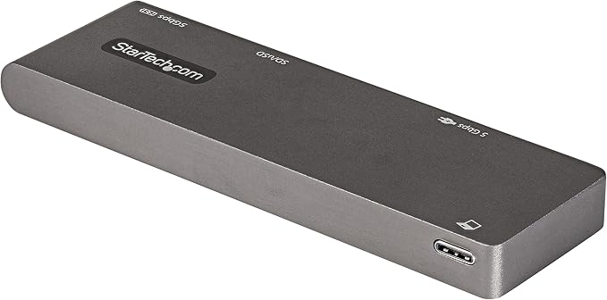 StarTech.com USB C Multiport Adapter for MacBook Pro/Air - USB Type-C to 4K HDMI, 100W Power Delivery Pass-Through, SD/MicroSD Slot, 2-Port USB 3.0 Hub - Portable USB-C Mini Dock (DKT30CMHSDPD)