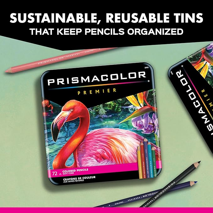 Prismacolor Premier Colored Pencils Soft Core Under The Sea Set Adult Coloring 12 Count (Pack of 12)