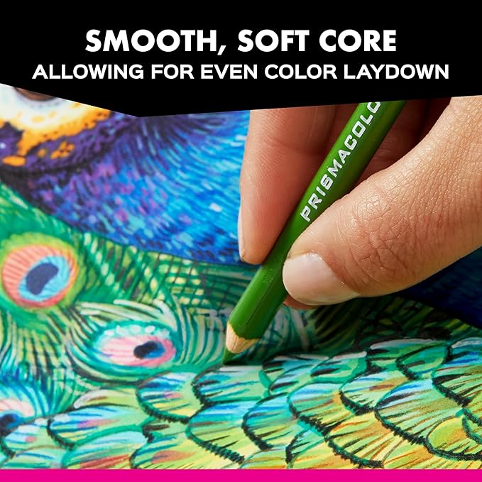 Prismacolor Premier Colored Pencils Soft Core Landscape Set Adult Coloring 12 Count