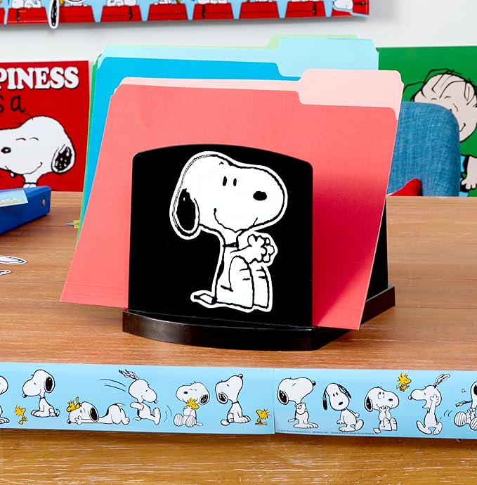 Eureka Peanuts Snoopy Paper Cut-Out Classroom Decorations for Teachers, 36 Pieces
