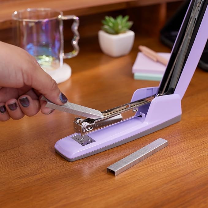 Swingline Stapler, 30 Sheet Capacity, 747 Business Stapler, Jam Free, Metal, Lavender (S7074737)