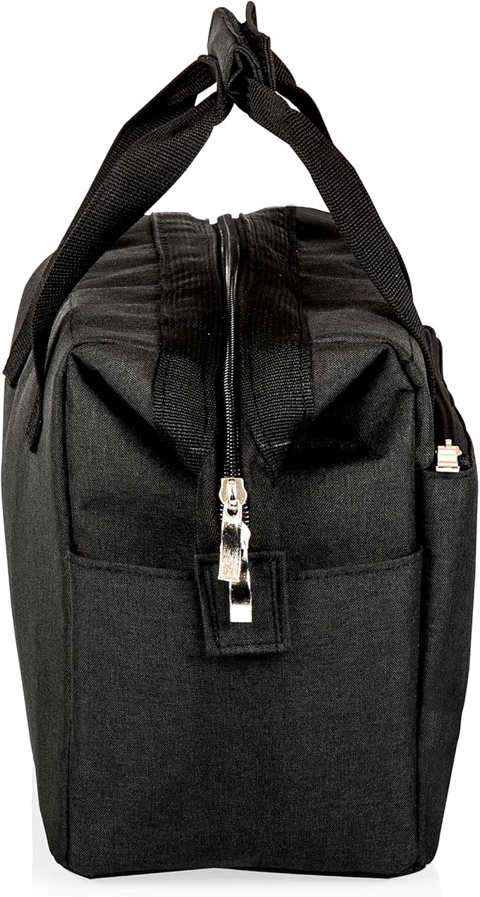 PICNIC TIME Star Wars Mandalorian Grogu On The Go Lunch Bag, Soft Cooler Lunch Box, Insulated Lunch Bag, (Black)