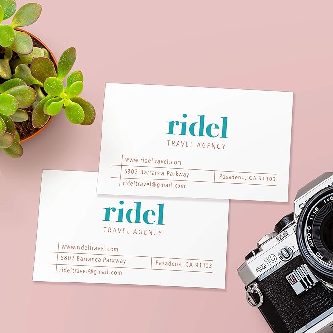 Avery Printable Business Cards with Sure Feed Technology, 2" x 3.5", White, 250 Blank Business Cards, Inkjet Printer Paper (08371)