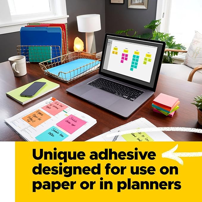 Post-it Mini Notes, 1 3/8 x 1 7/8 in, 24 Pads, America's #1 Favorite Sticky Notes, Poptimistic Post-it Notes, Power Pink, Aqua Blue, Vital Orange, Neon Green, Guava Pink (18 Pack)