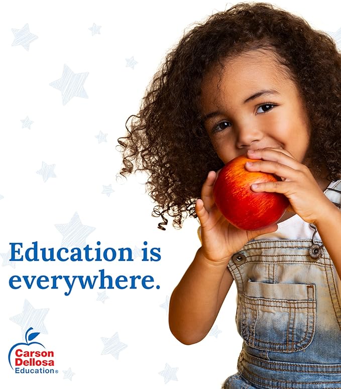 Carson Dellosa Happy Place 139 pc Set Calendar, Monthly Headers, Birthday, Holidays, Numbers Cover Ups, Seasons, Weather, and Days of The Week Chart for Classroom, Bulletin Board, Wall Decor