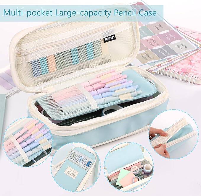 XKDOUS Bible Study Supplies Journaling Kit for Women, Bible Study Kit Journaling Supplies with Prayer Journal, Highlighters, Emergency Card, Pencil Case and More, Christian Gifts for Women, Purple