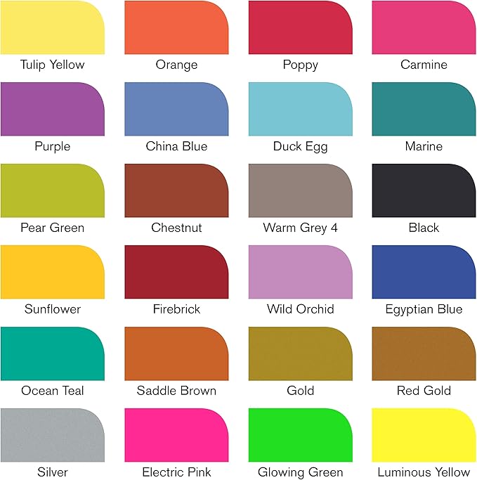 Winsor & Newton Promarker, Set of 24, Mixed Marker Set