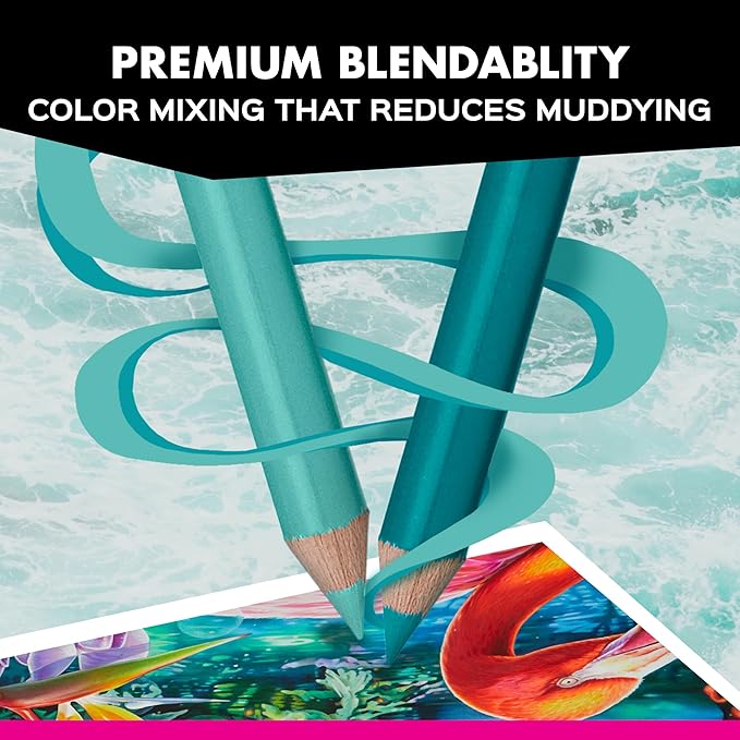 Prismacolor Premier Colored Pencils Soft Core Under The Sea Set Adult Coloring 12 Count (Pack of 12)