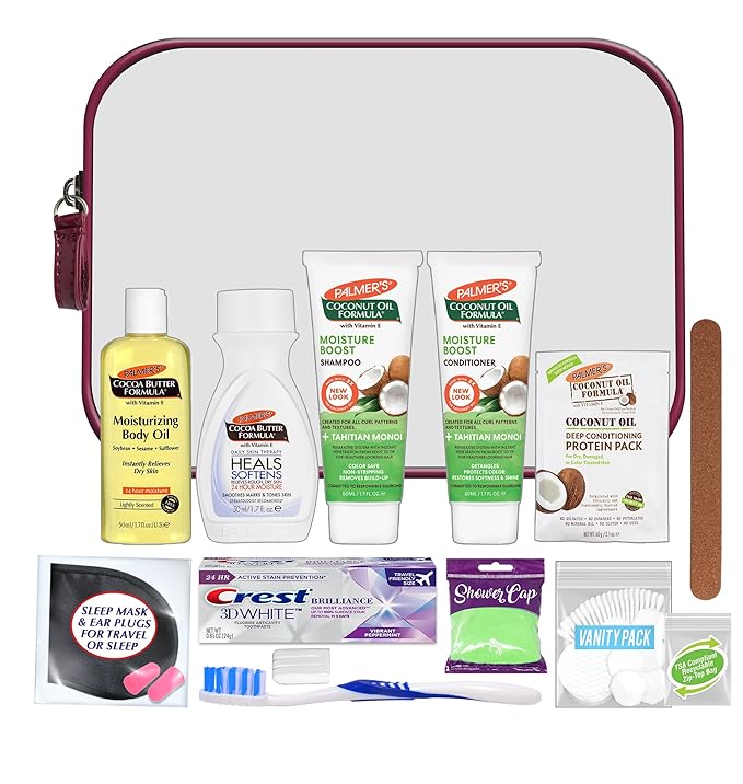 Convenience Kits International Women's 15 Pc Kit Featuring: Palmer's Hair, Face & Body Travel-size Products