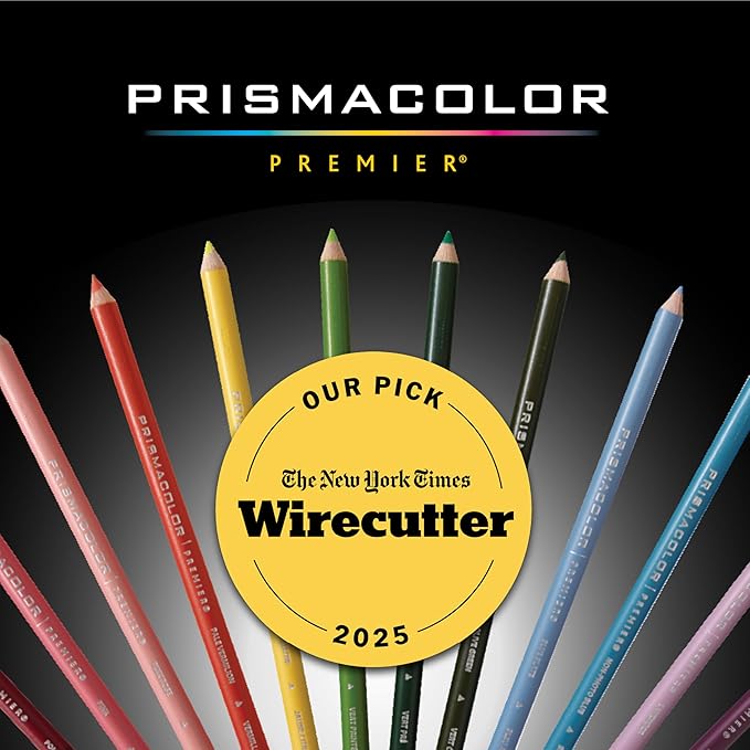 Prismacolor Premier Colored Pencils, Soft Core, Assorted Colors for Dark Paper, Limited Edition, 14 Count - Adult Coloring, Drawing, Creative, Art Supplies