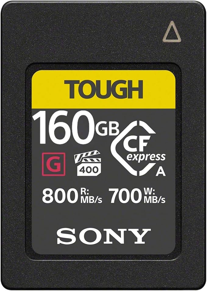 Sony CFexpress Type A 160GB Memory Card with Sony MRWG2 CFexpress Type A/SD Memory Card Reader and Knox Gear 4 Port USB 3.0 Hub Bundle (3 Items)