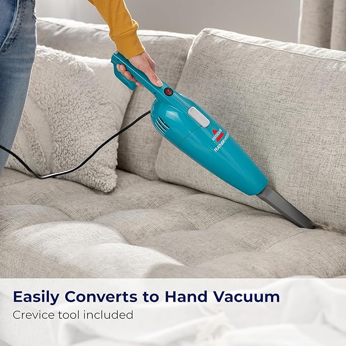 Bissell Featherweight Stick Lightweight Bagless Vacuum with Crevice Tool, 2033,