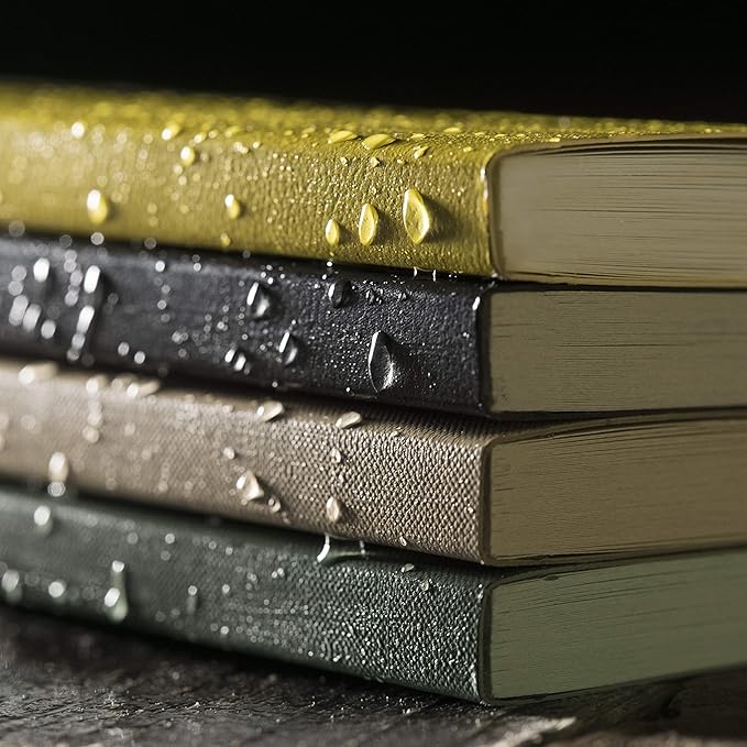 Rite in the Rain Weatherproof Soft Cover Notebook, 4.625" x 7.25", Black Cover, Universal Pattern (No. 774)