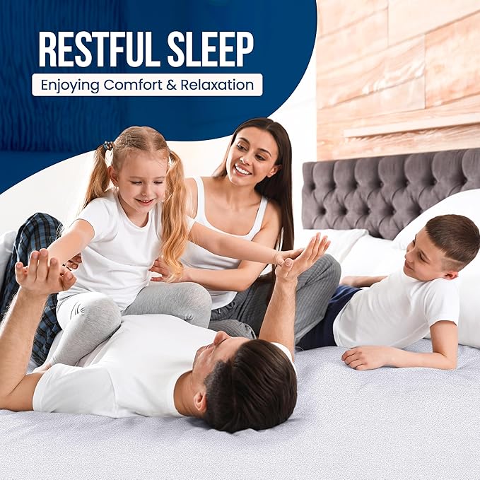 Utopia Bedding Waterproof Mattress Protector Twin Size 2 Pack, Premium 200 GSM Terry Mattress Cover, Soft & Breathable Bed Cover, Fitted Sheet Style with Stretchable Deep Pockets 15" (White)