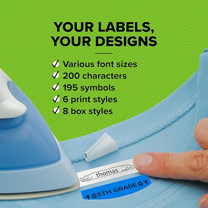 DYMO Authentic LT Plastic Labels | 12 mm x 4 m Roll | Black Print on Clear Labels | for LetraTag Label Makers